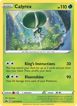 Calyrex (Crown Zenith 17)