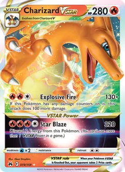 Charizard VSTAR (Crown Zenith 19)
