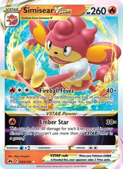 Simisear VSTAR (Crown Zenith 23)