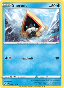 Snorunt (Crown Zenith 34)