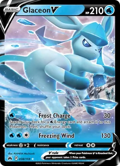Glaceon V (Crown Zenith 38)