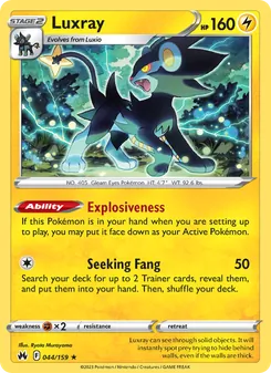 Luxray (Crown Zenith 44)