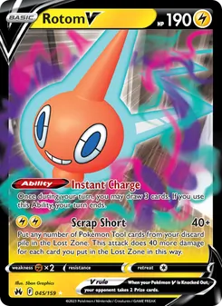 Rotom V (Crown Zenith 45)