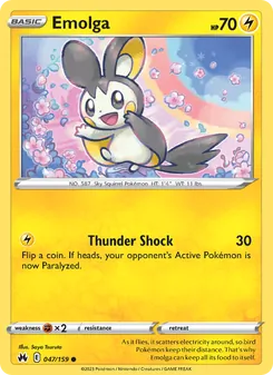 Emolga (Crown Zenith 47)