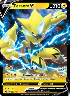 Zeraora V (Crown Zenith 53)