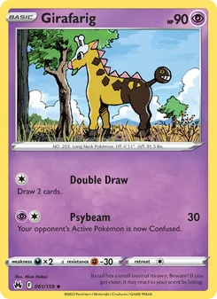 Girafarig (Crown Zenith 61)