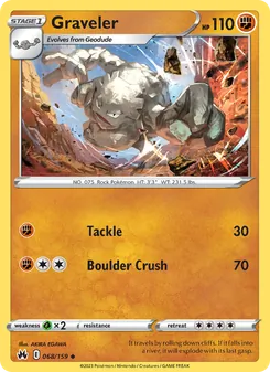 Graveler (Crown Zenith 68)