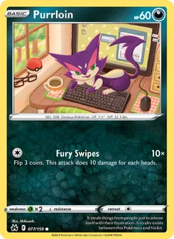Purrloin (Crown Zenith 77)