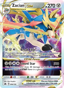 Zacian VSTAR (Crown Zenith 96)