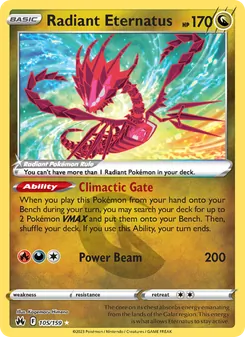 Radiant Eternatus (Crown Zenith 105)