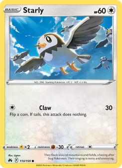 Starly (Crown Zenith 110)