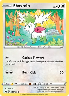 Shaymin (Crown Zenith 115)