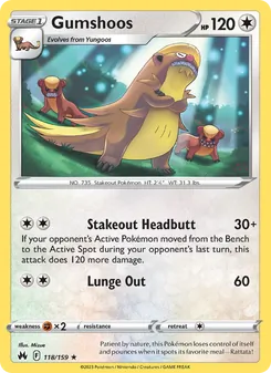 Gumshoos (Crown Zenith 118)