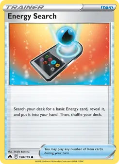 Energy Search (Crown Zenith 128)