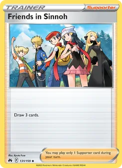 Friends in Sinnoh (Crown Zenith 131)