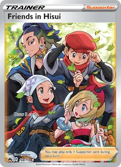 Friends in Hisui (Crown Zenith 148)