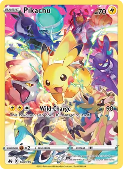 Pikachu (Crown Zenith 160)