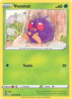 Venonat (Silver Tempest 1)