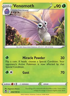 Venomoth (Silver Tempest 2)