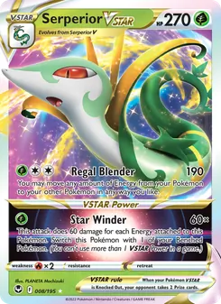 Serperior VSTAR (Silver Tempest 8)
