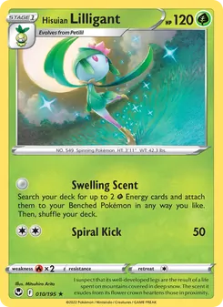 Hisuian Lilligant (Silver Tempest 10)