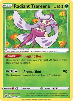 Radiant Tsareena (Silver Tempest 16)