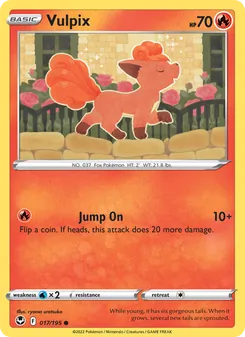 Vulpix (Silver Tempest 17)