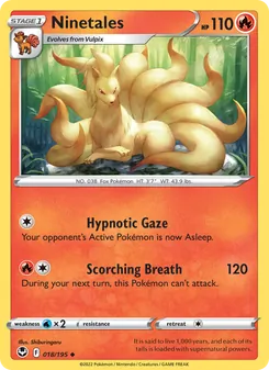 Ninetales (Silver Tempest 18)
