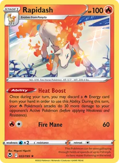 Rapidash (Silver Tempest 22)