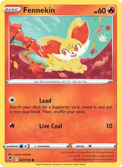 Fennekin (Silver Tempest 25)