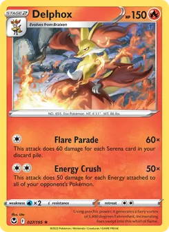 Delphox (Silver Tempest 27)