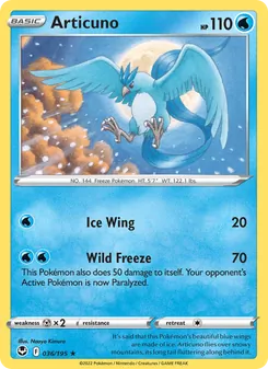 Articuno (Silver Tempest 36)
