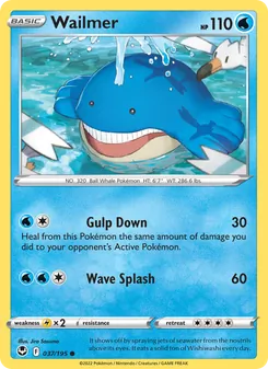 Wailmer (Silver Tempest 37)