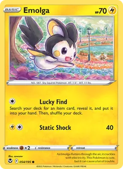 Emolga (Silver Tempest 54)