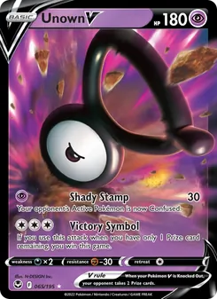Unown V (Silver Tempest 65)