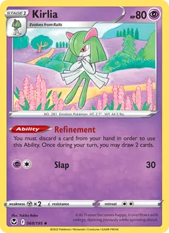 Kirlia (Silver Tempest 68)