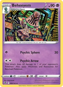 Beheeyem (Silver Tempest 80)