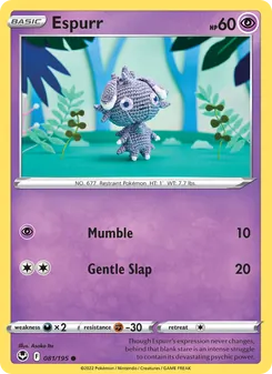 Espurr (Silver Tempest 81)