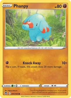Phanpy (Silver Tempest 91)