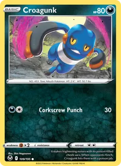 Croagunk (Silver Tempest 109)