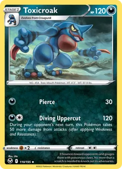 Toxicroak (Silver Tempest 110)