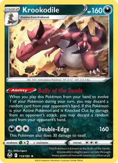 Krookodile (Silver Tempest 113)