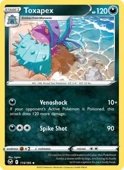 Toxapex (Silver Tempest 115)