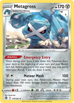 Metagross (Silver Tempest 119)