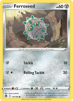 Ferroseed (Silver Tempest 121)