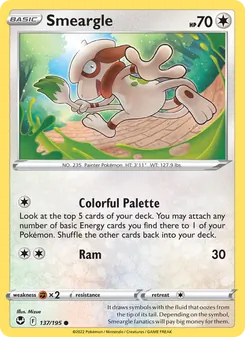 Smeargle (Silver Tempest 137)