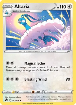 Altaria (Silver Tempest 143)