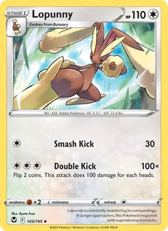 Lopunny (Silver Tempest 145)