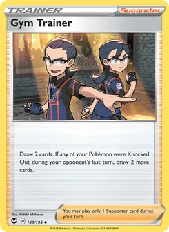 Gym Trainer (Silver Tempest 158)