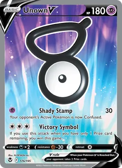 Unown V (Silver Tempest 176)